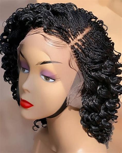 human hair glueless braided wigs